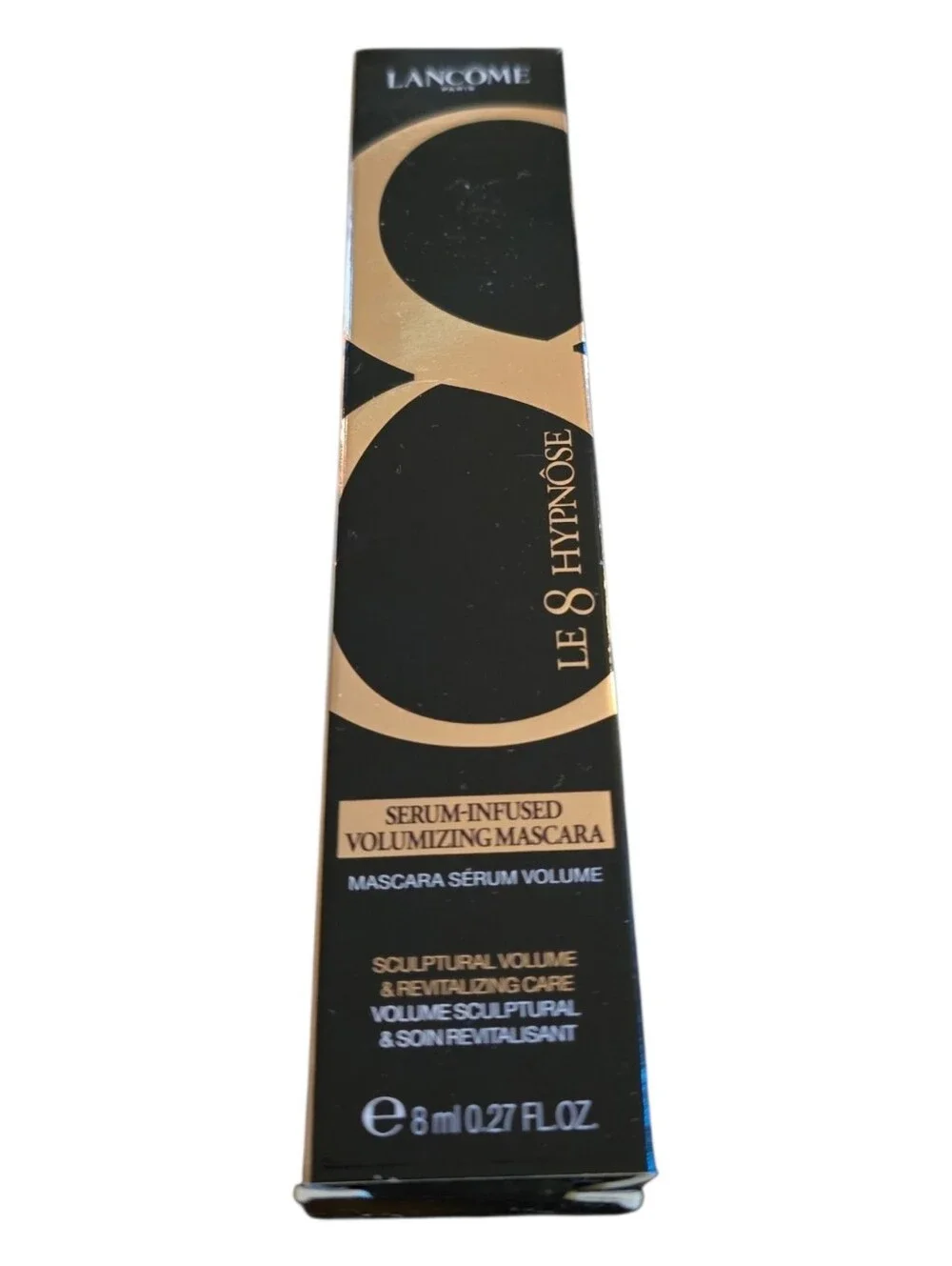 Lancome Le 8 Hypnose Noir Sculptural Serum Infused Mascara Full Sized New In Box